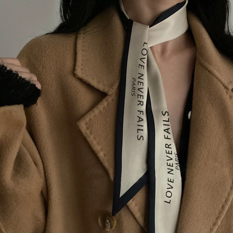 Long Foulard Femme 110cm | Love Never Fails