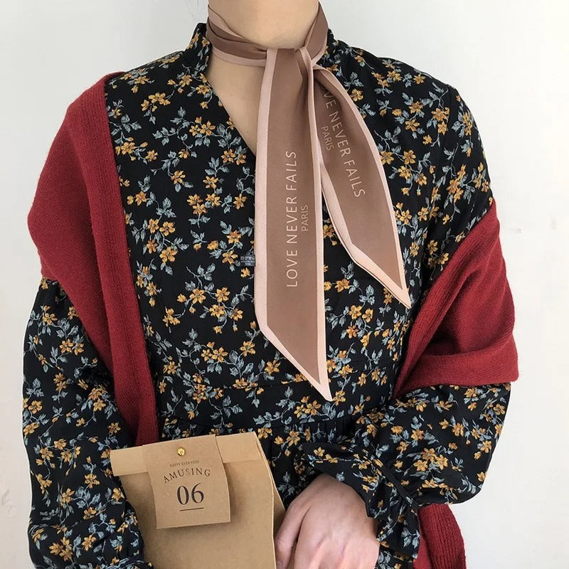 Long Foulard Femme 110cm | Love Never Fails