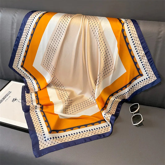 Foulard Femme Carré 70cm | Motif Divers